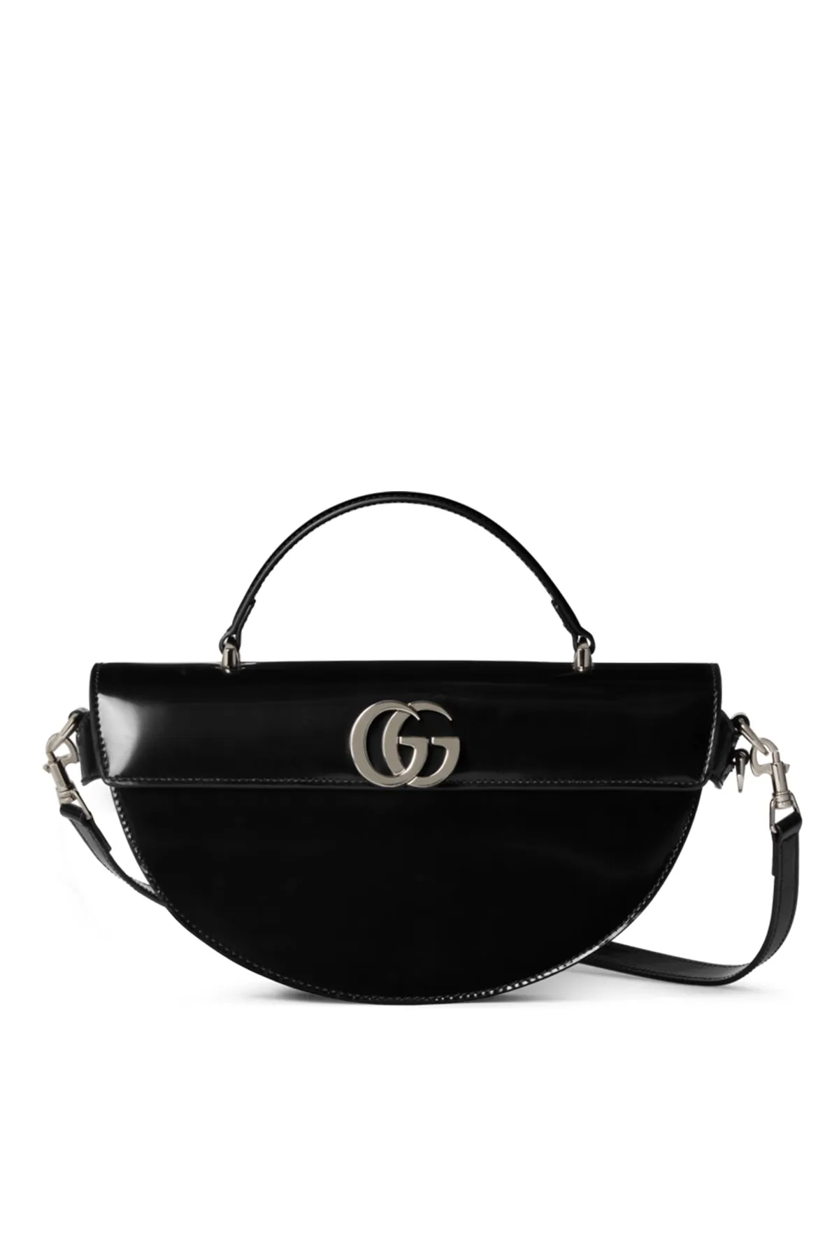 GUCCI | SMALL HALF-MOON TOP HANDLE BAG