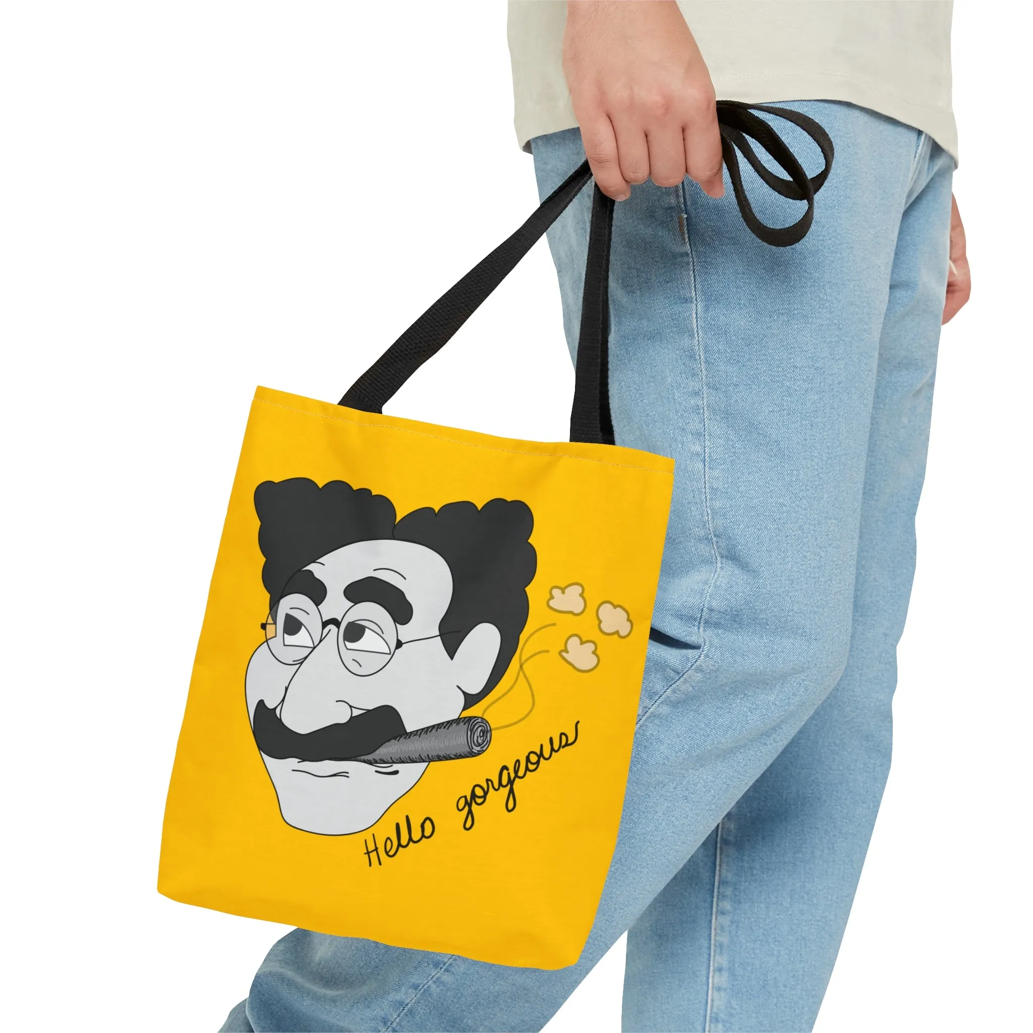Hello Gorgeous AOP Tote Bag