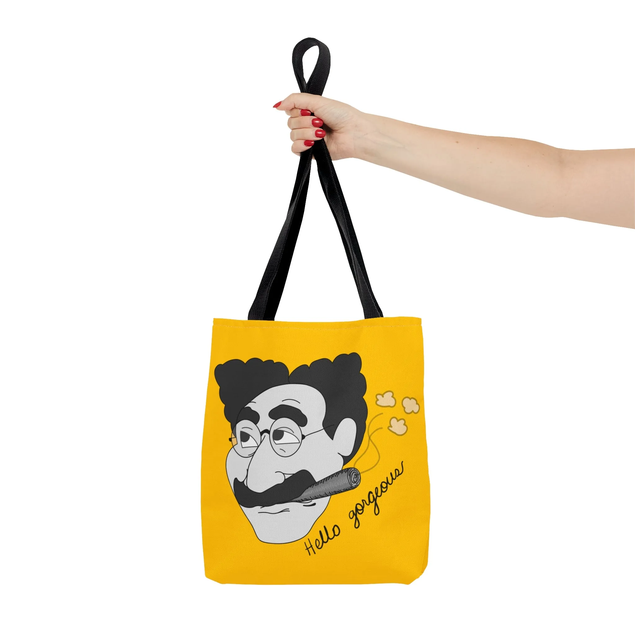 Hello Gorgeous AOP Tote Bag