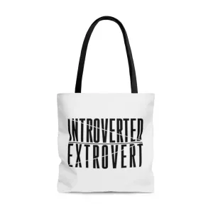 Introverted Extrovert Tote Bag