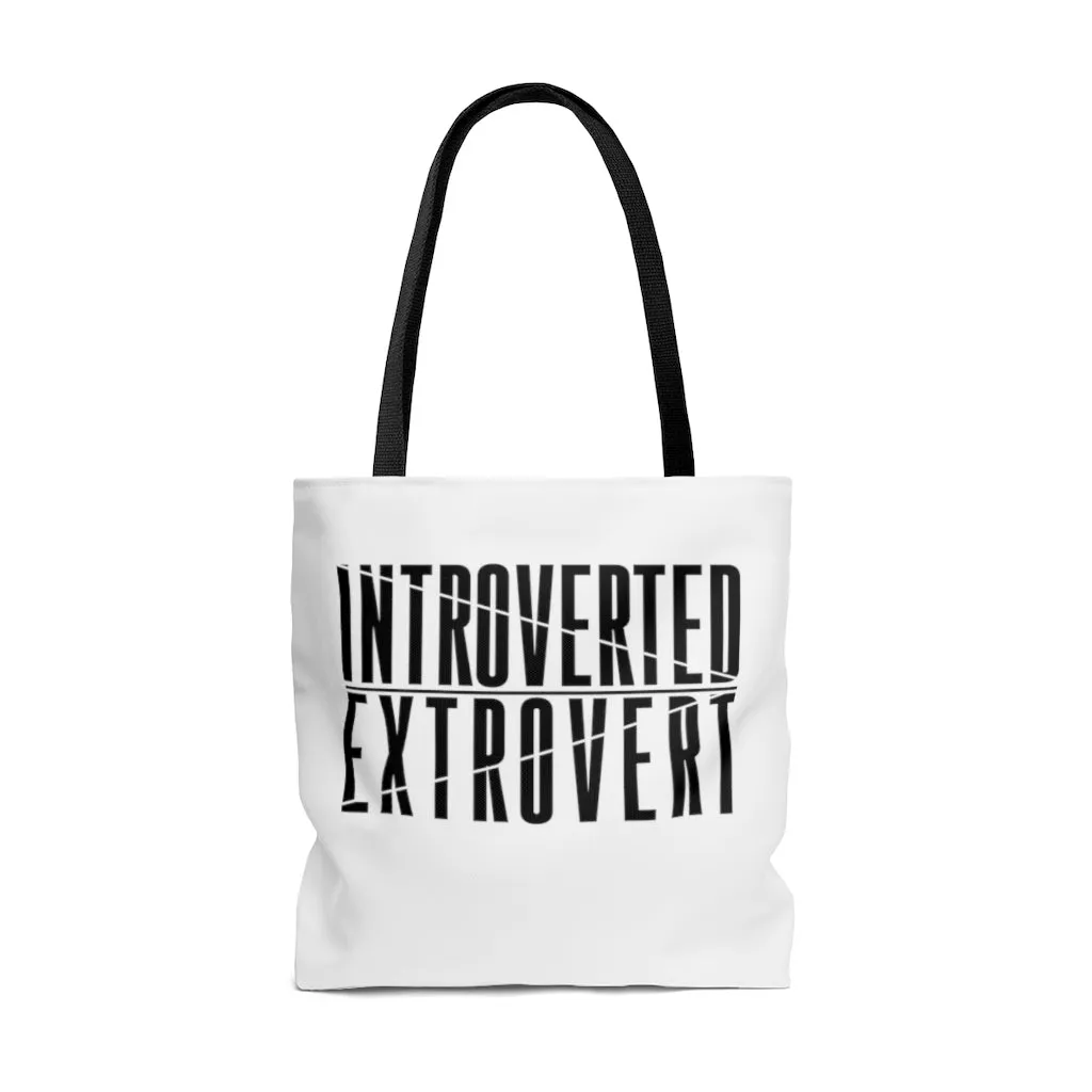 Introverted Extrovert Tote Bag