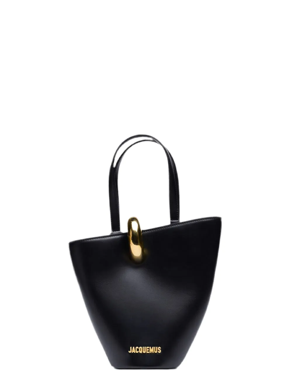 Jacquemus The Small Bambola Bucket Bag in Black