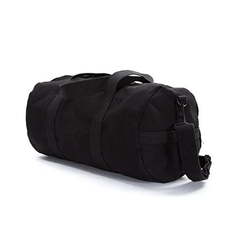 Jedi Order Logo Sport Heavyweight Canvas Duffel Bag in Black& White, Large
