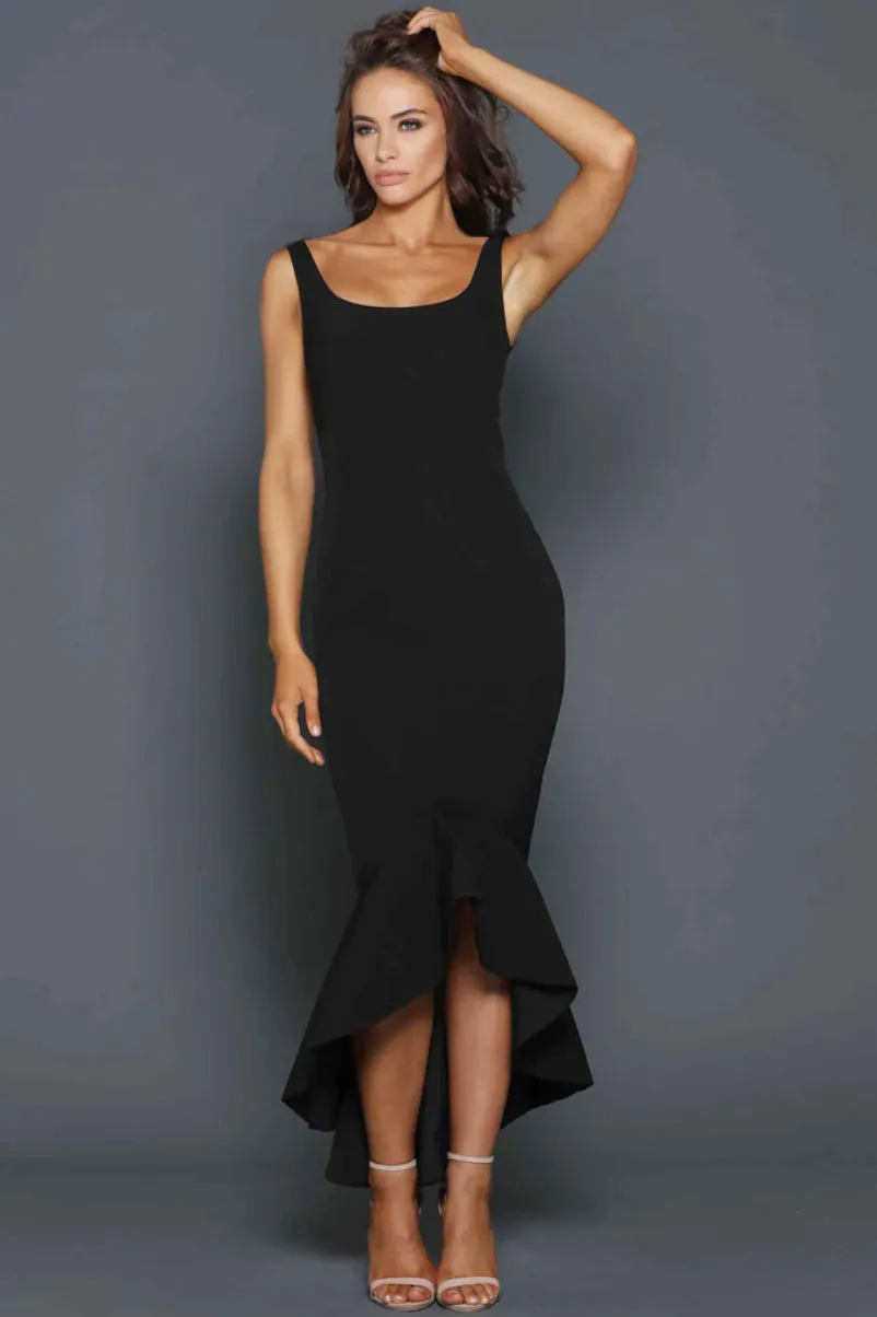 Josie Gown in Black by Elle Zeitoune - RENTAL