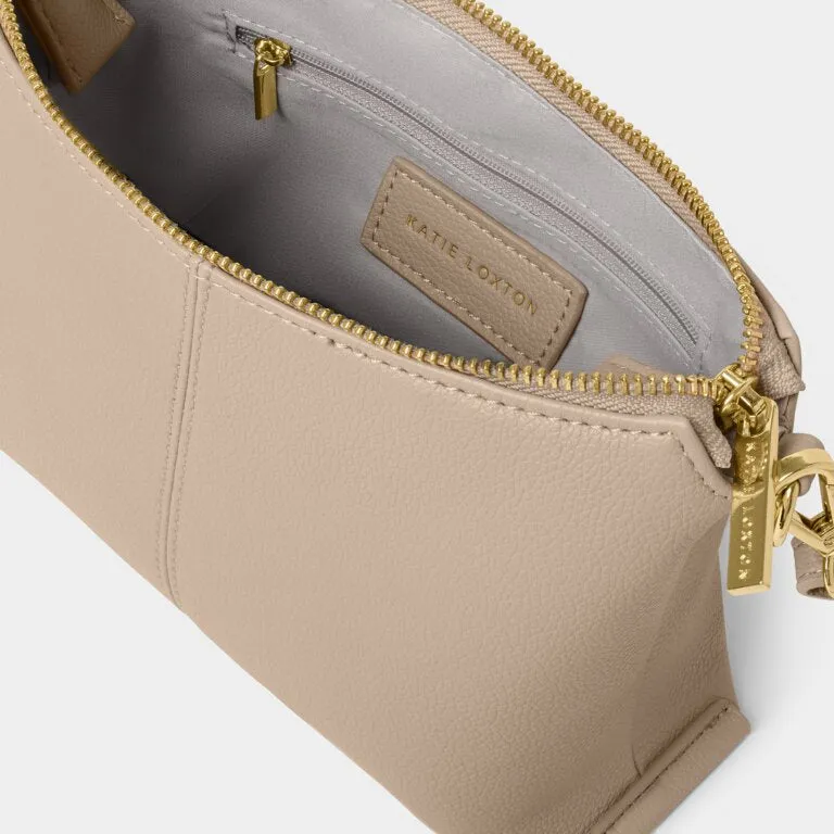 Katie Loxton Laila Crossbody Bag in Light Taupe