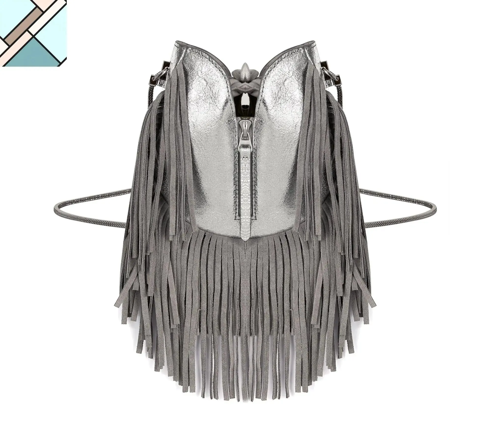 Katy Printed Leather Handbag