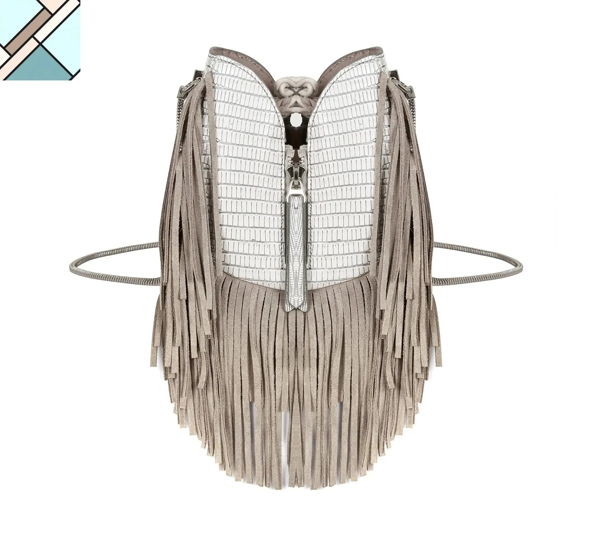 Katy Printed Leather Handbag