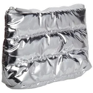 Kingsley Travel Necessities Small Travel Bag - Shiny Silver