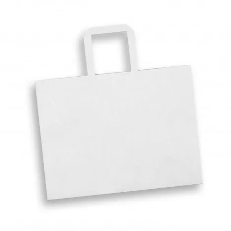Large Flat Handle Paper Bag Landscape