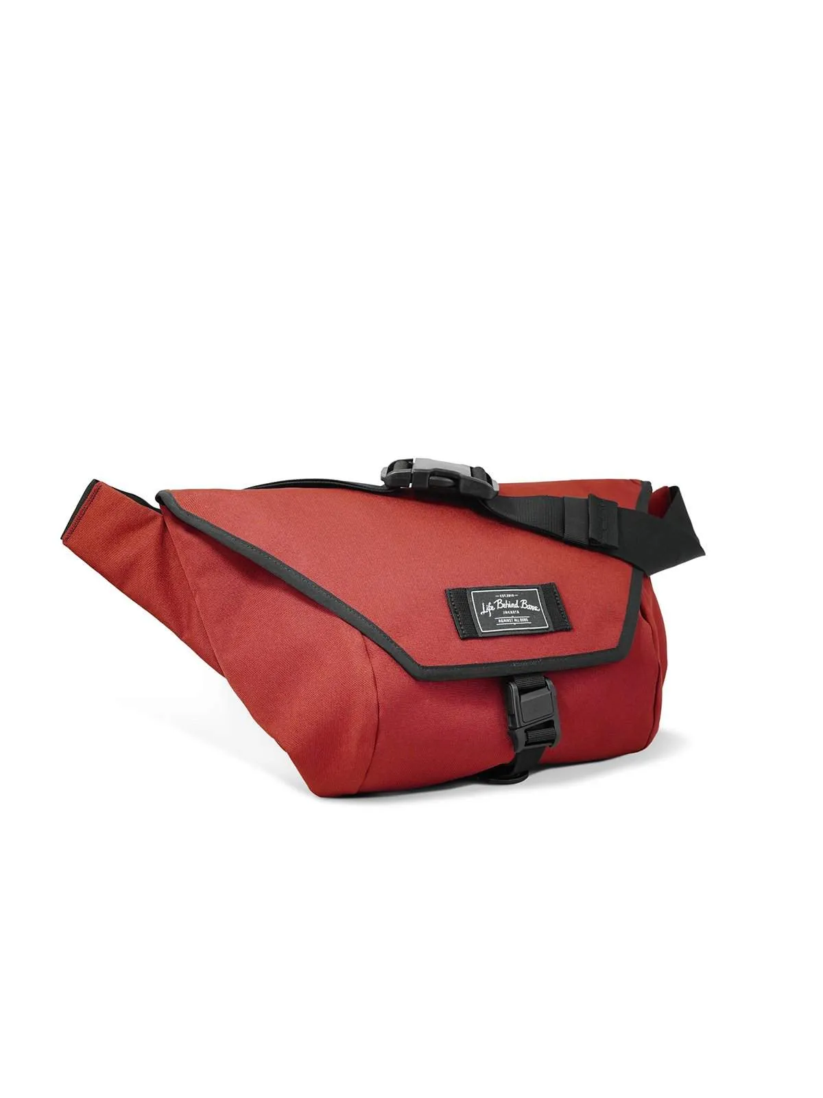 Life Behind Bars The Slingshot 9L Sling Bag Deep Red