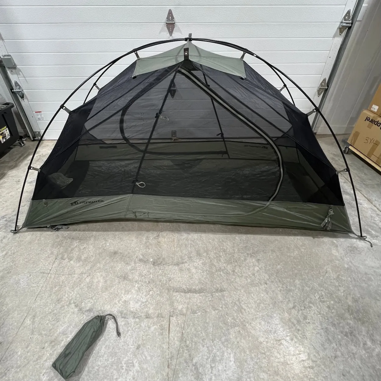 LiteFighter Tent US Army ACU Camouflage Combat One Person