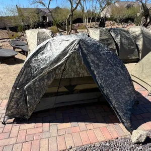 LiteFighter Tent US Army ACU Camouflage Combat One Person