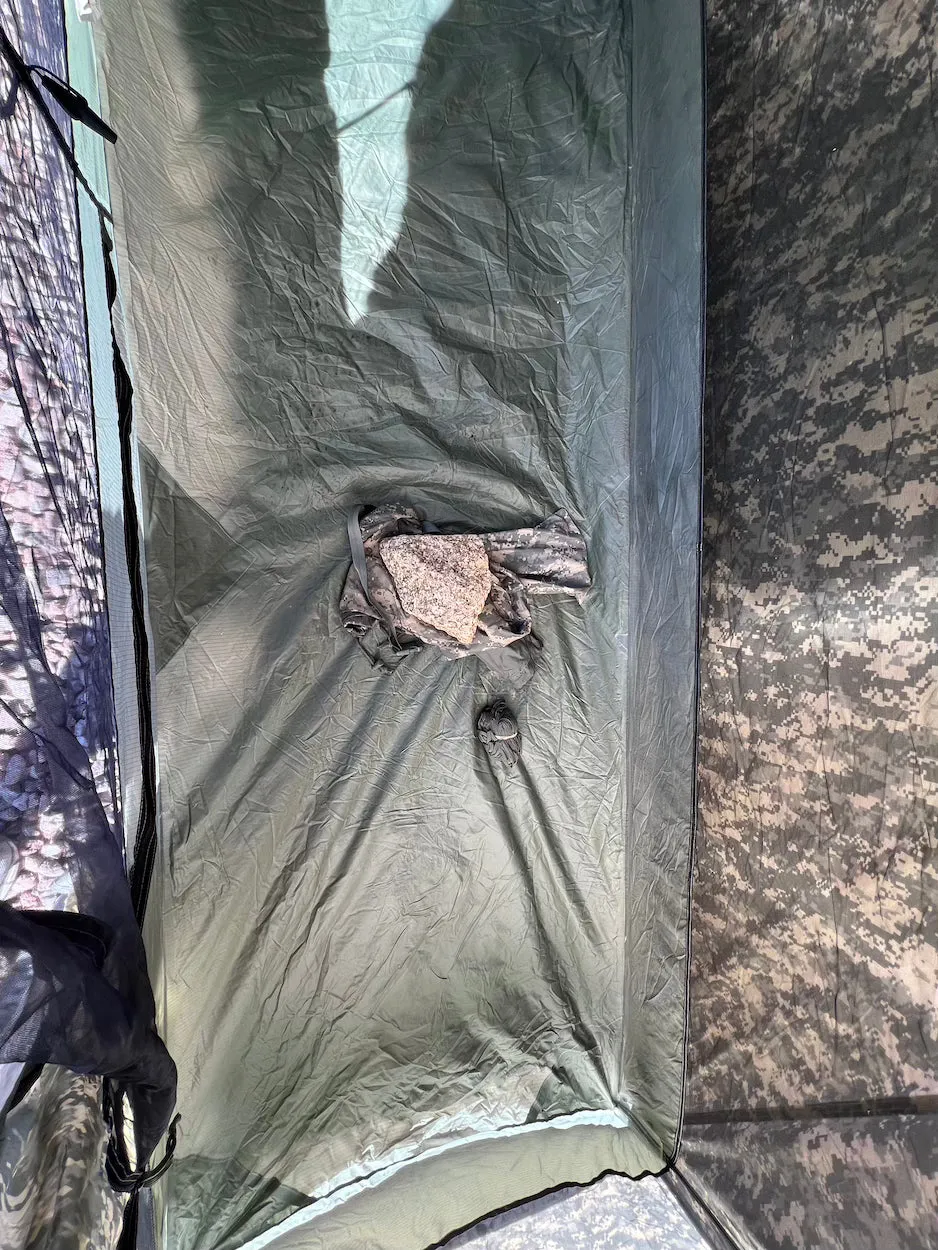 LiteFighter Tent US Army ACU Camouflage Combat One Person