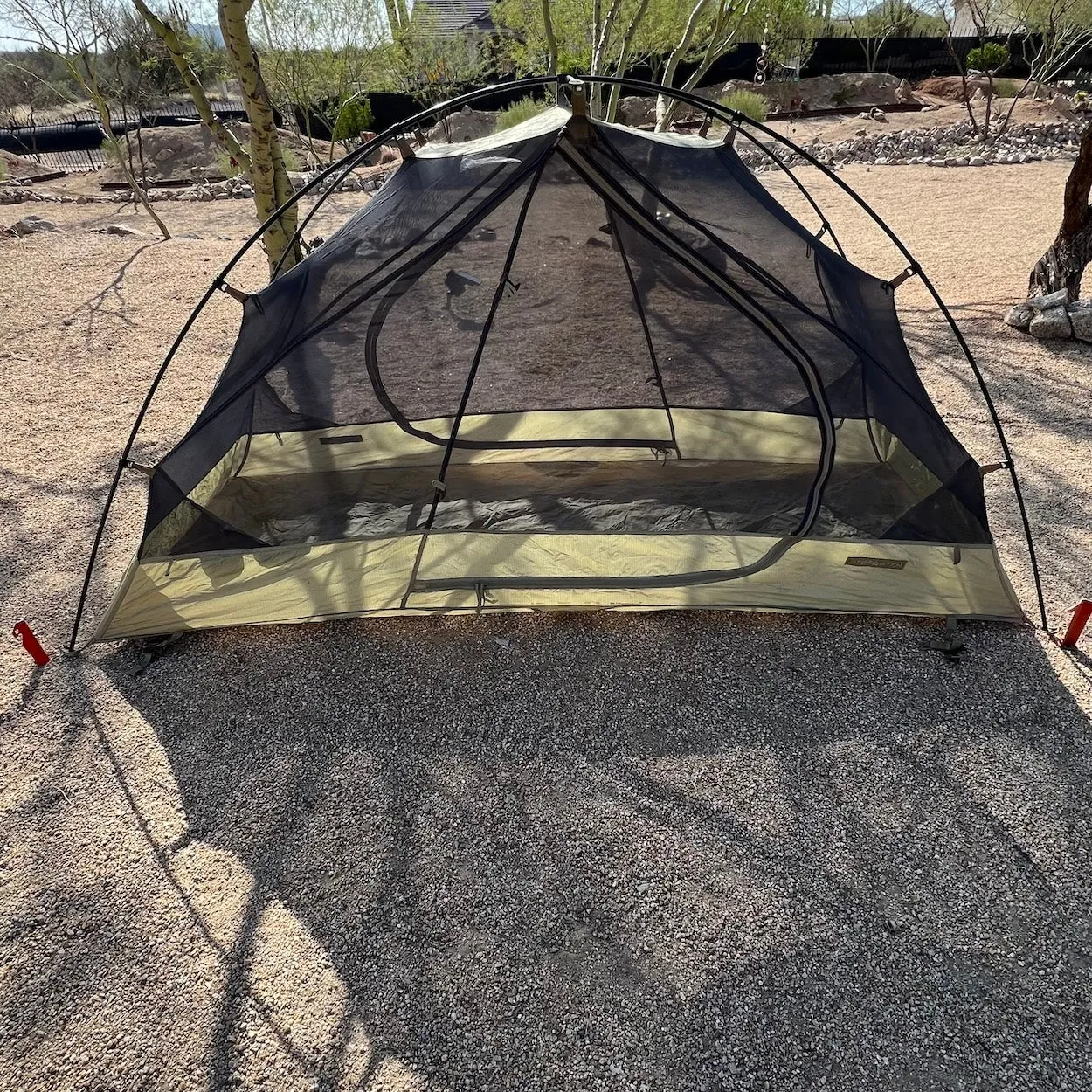 LiteFighter Tent US Army Issued Coyote Tan Combat One Person-01