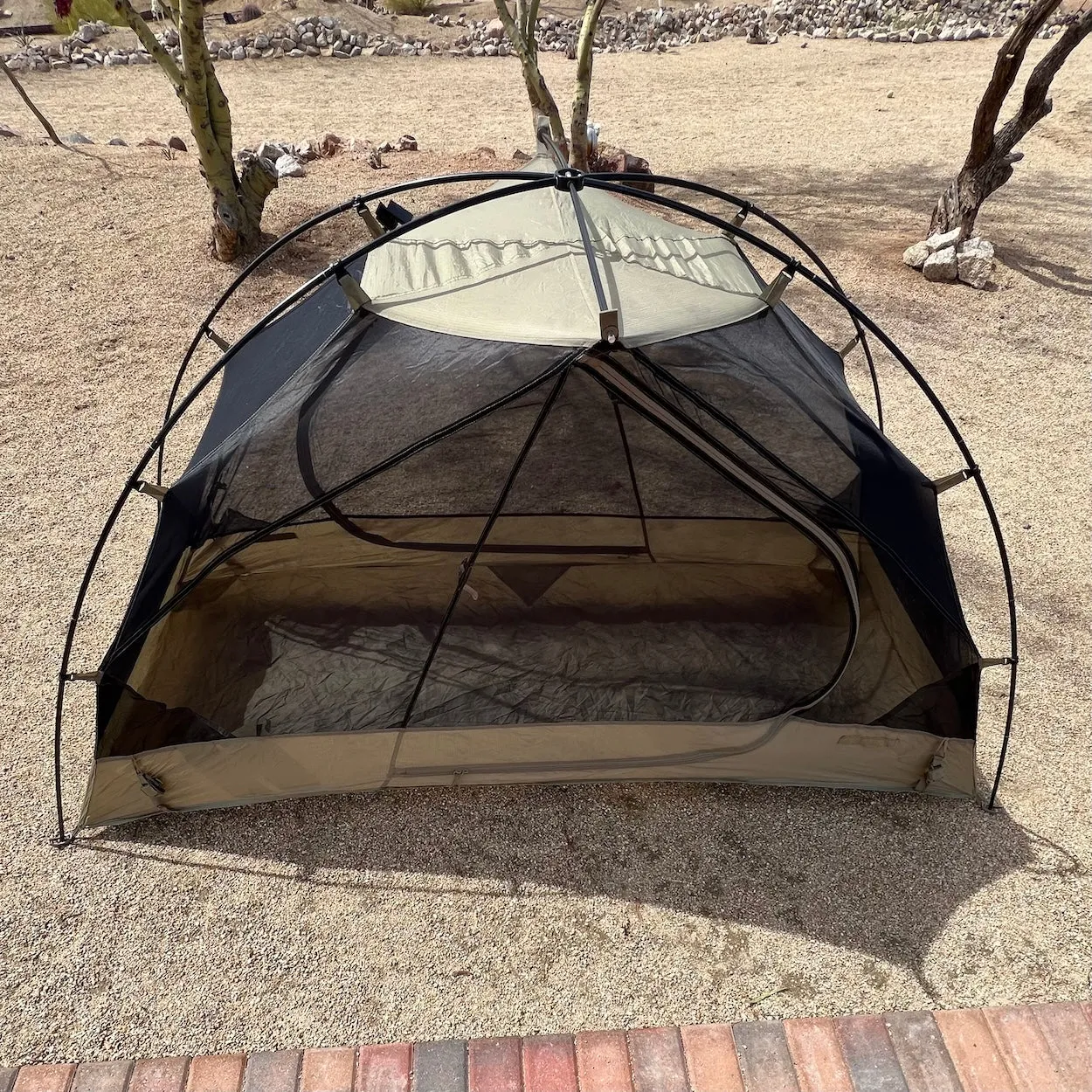 LiteFighter Tent US Army Issued Green Combat One Person-05