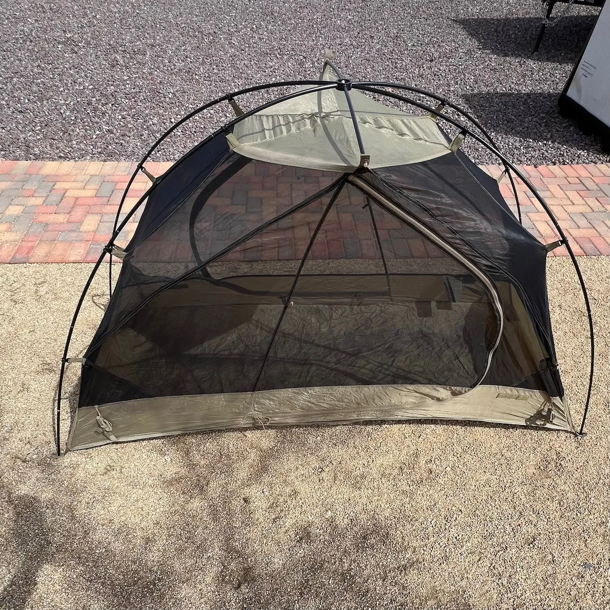 LiteFighter Tent US Army Issued Green Combat One Person-05