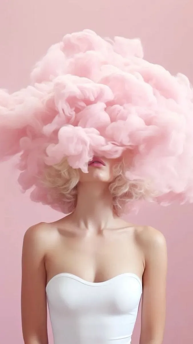 Lou-Boo, Cotton Candy-Pink