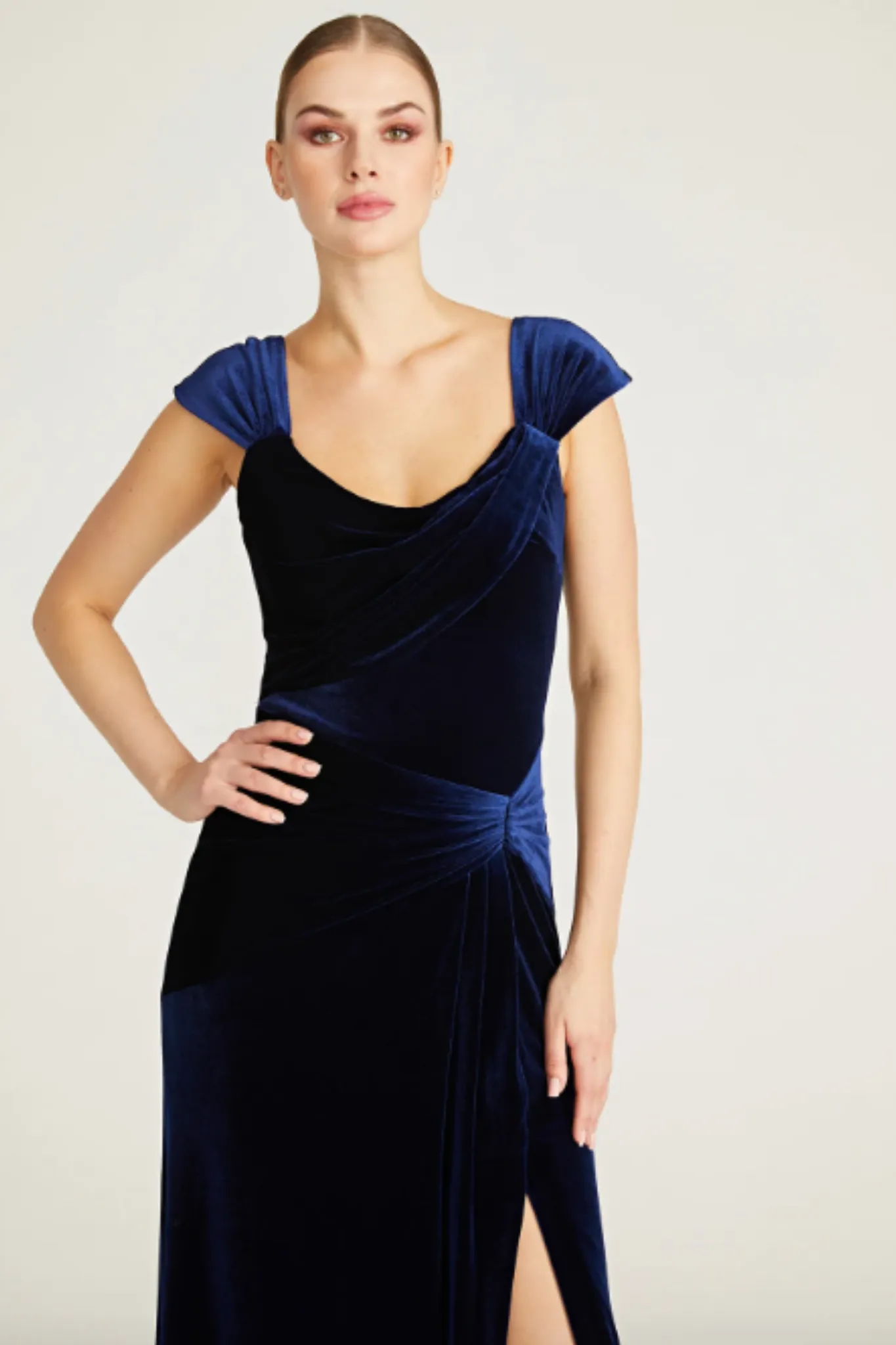 Lou Draped Gown by Theia Couture - RENTAL