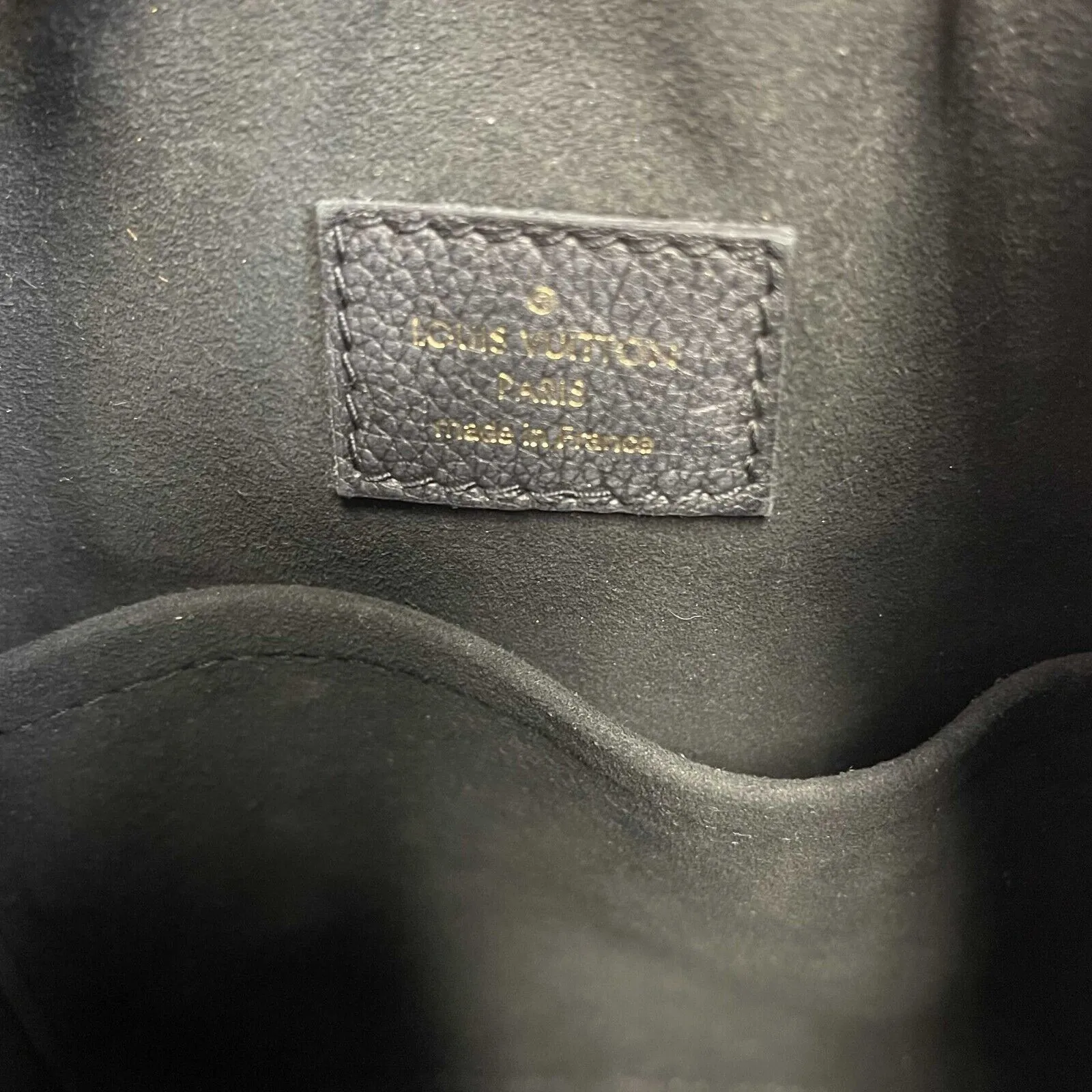 Louis Vuitton - Lock Me Bucket Black Calfskin Top Handle w/ Crossbody Strap