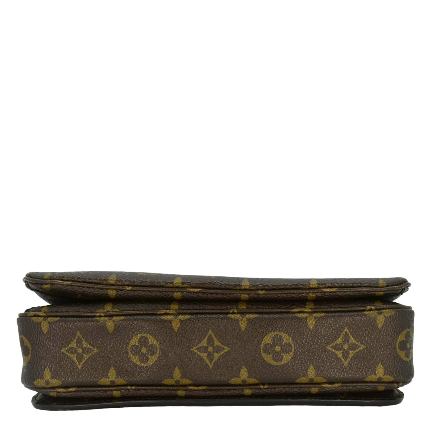 LOUIS VUITTON Metis Pochette Monogram Canvas Crossbody Bag Brown