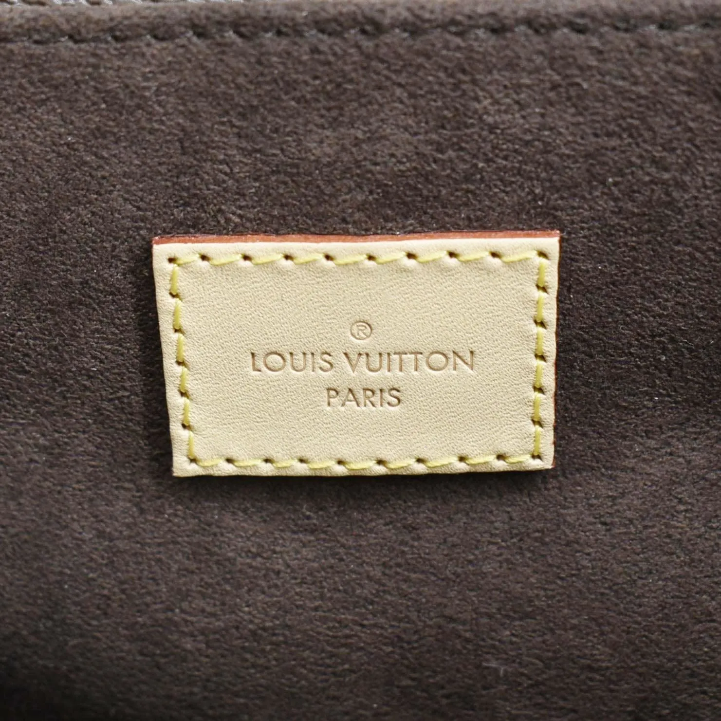 LOUIS VUITTON Metis Pochette Monogram Canvas Crossbody Bag Brown