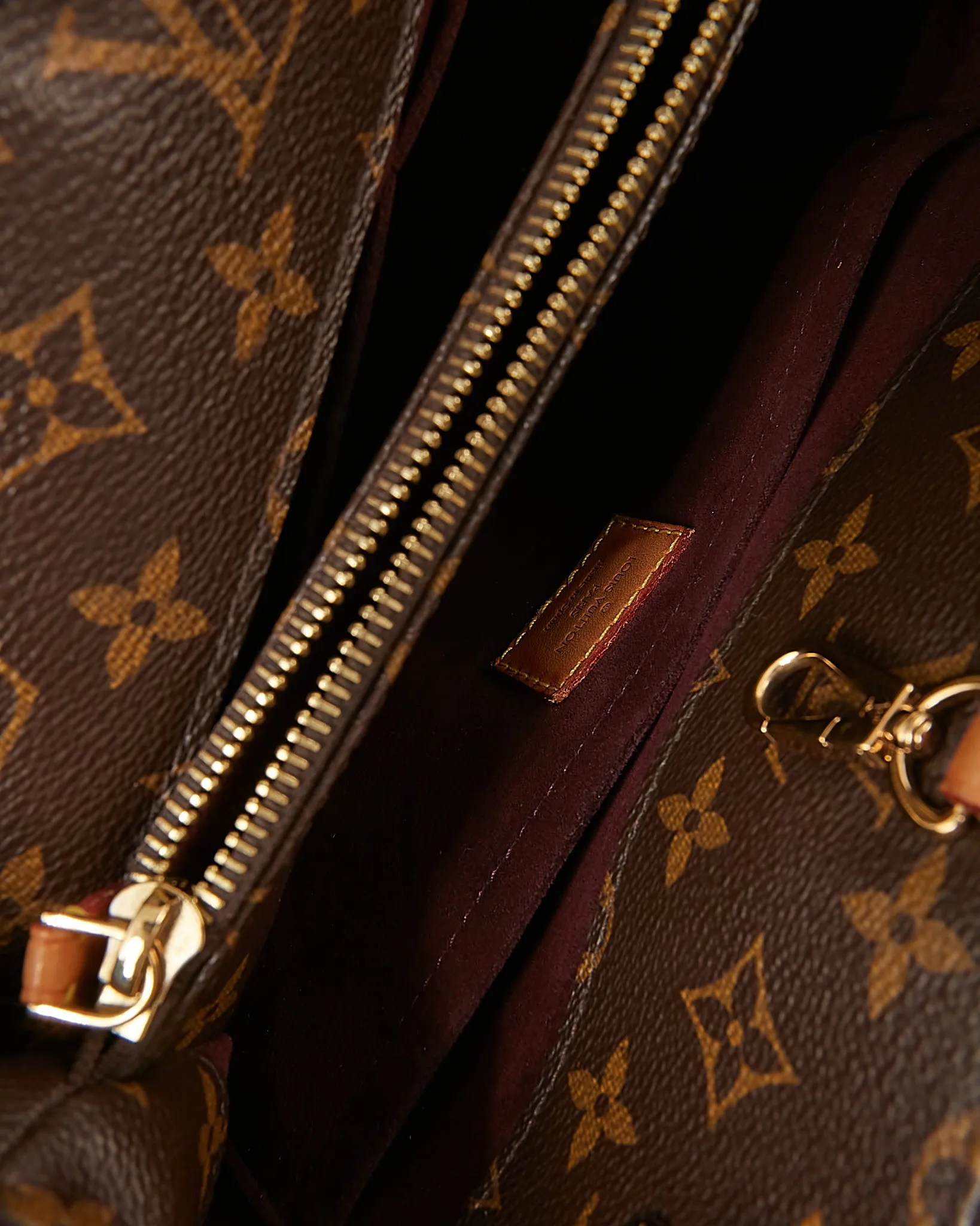 Louis Vuitton Monogram Canvas Montaigne MM Top Handle Bag