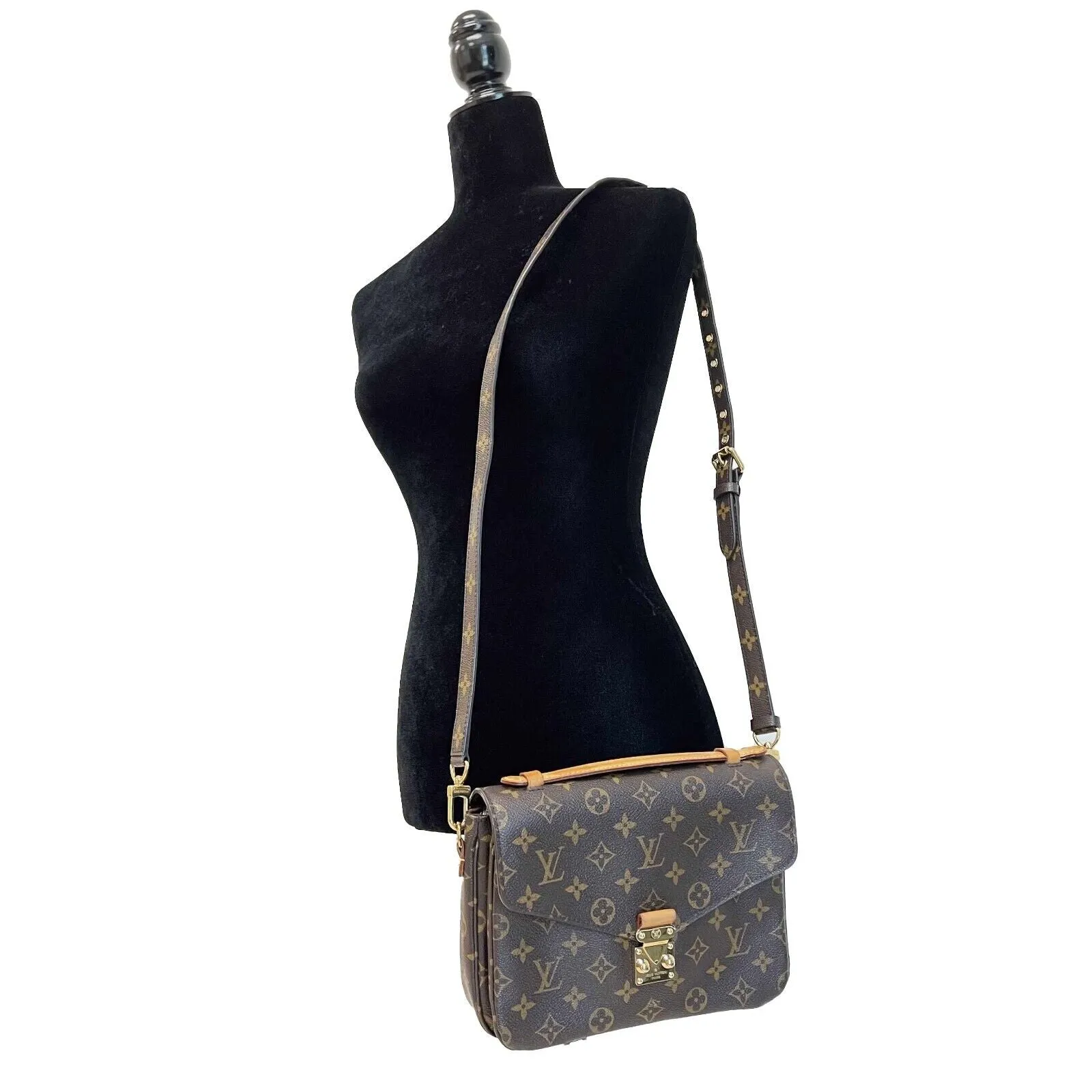 Louis Vuitton - Pochette Métis Monogram - Brown / Tan Top Handle Crossbody