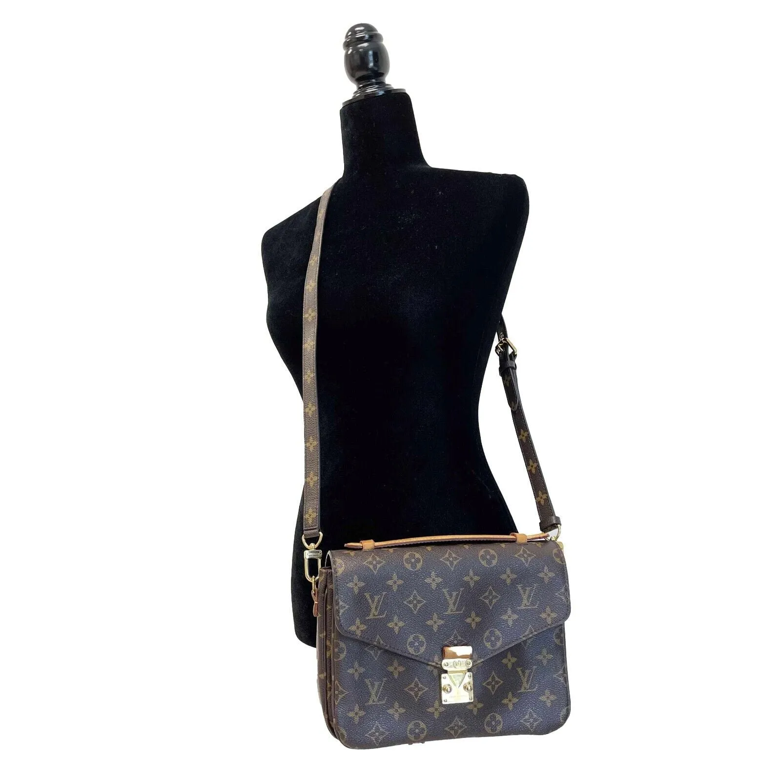 Louis Vuitton - Pochette Métis Monogram - Brown / Tan Top Handle Crossbody