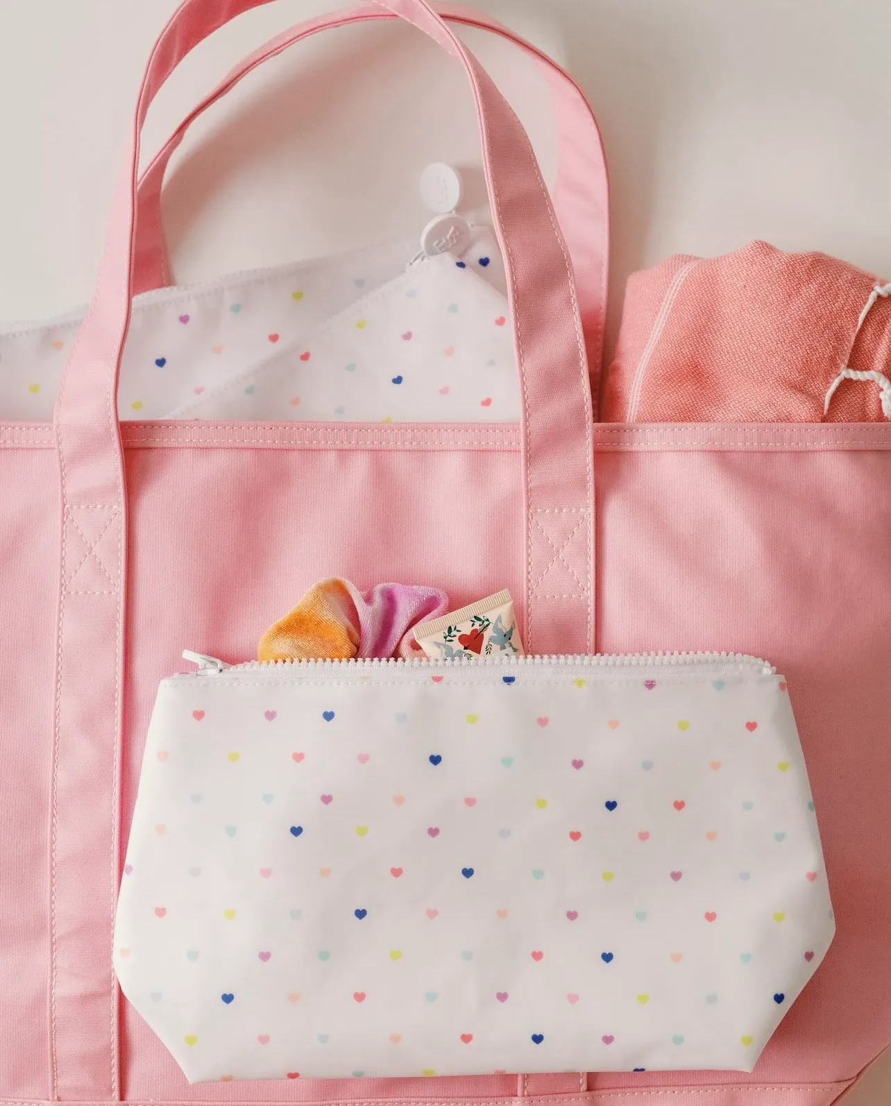 Love Hearts Set of 3 Pouches