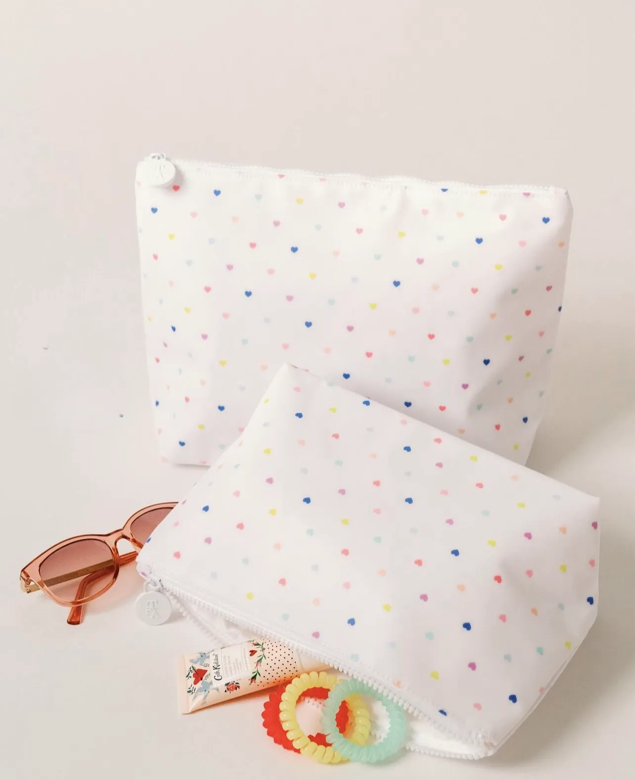 Love Hearts Set of 3 Pouches