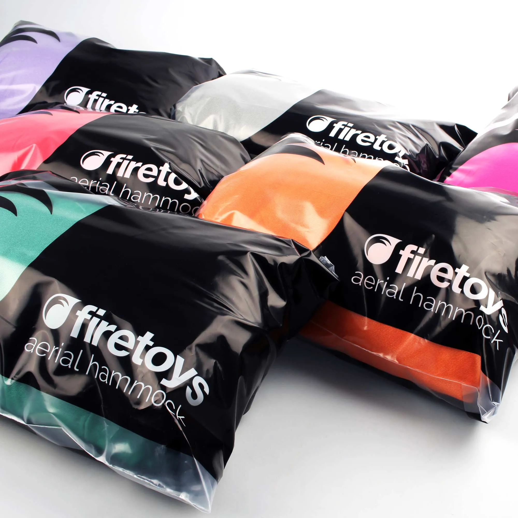 Marked Firetoys 20ft Aerial Yoga Hammock - Includes O-rings