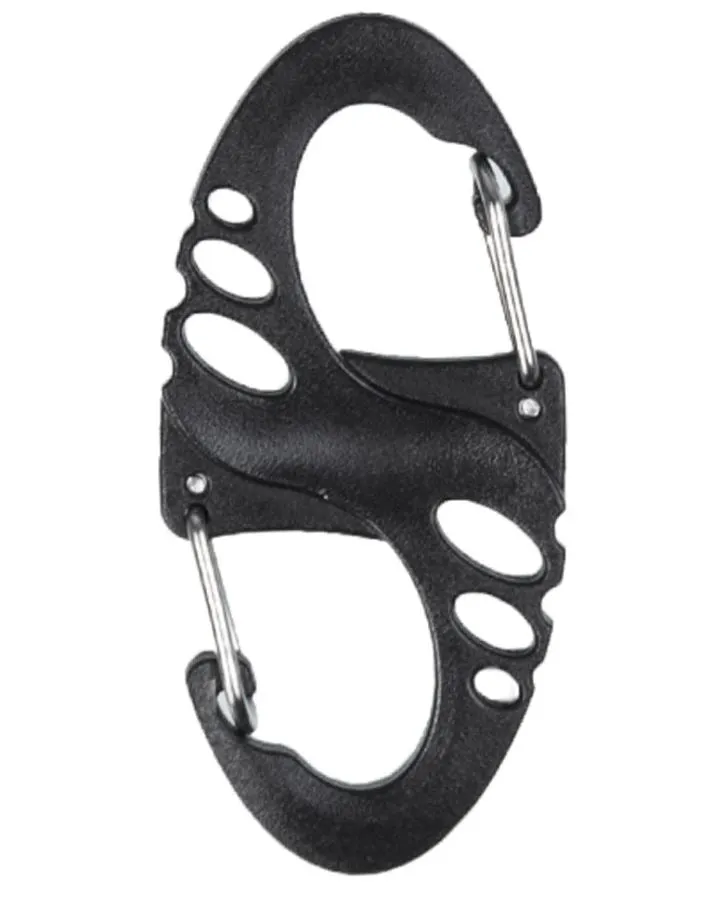 MIL-TEC Tactical S Hook 10-Pack - Black