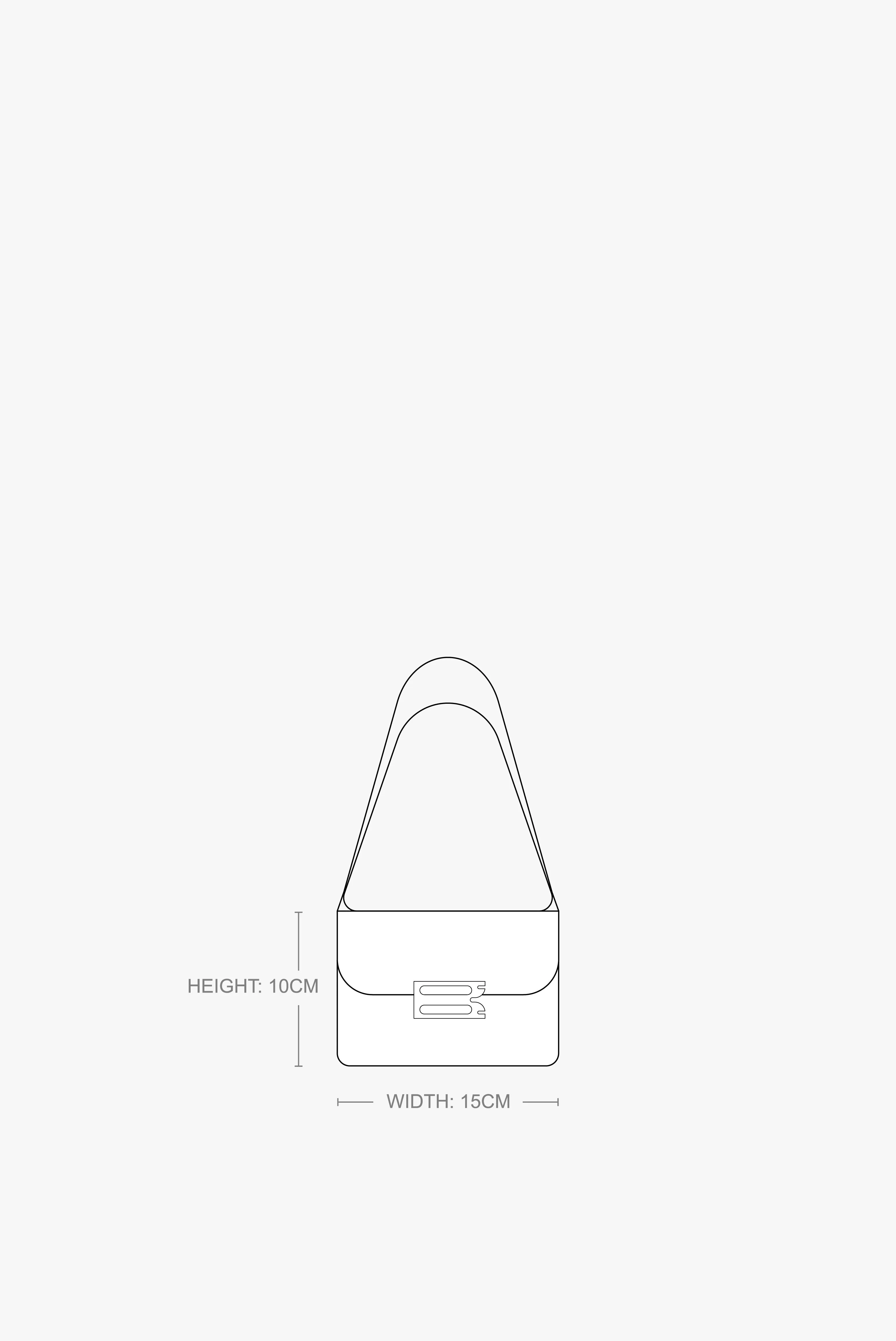 Nano Dorian Bag In Black Grained Leather