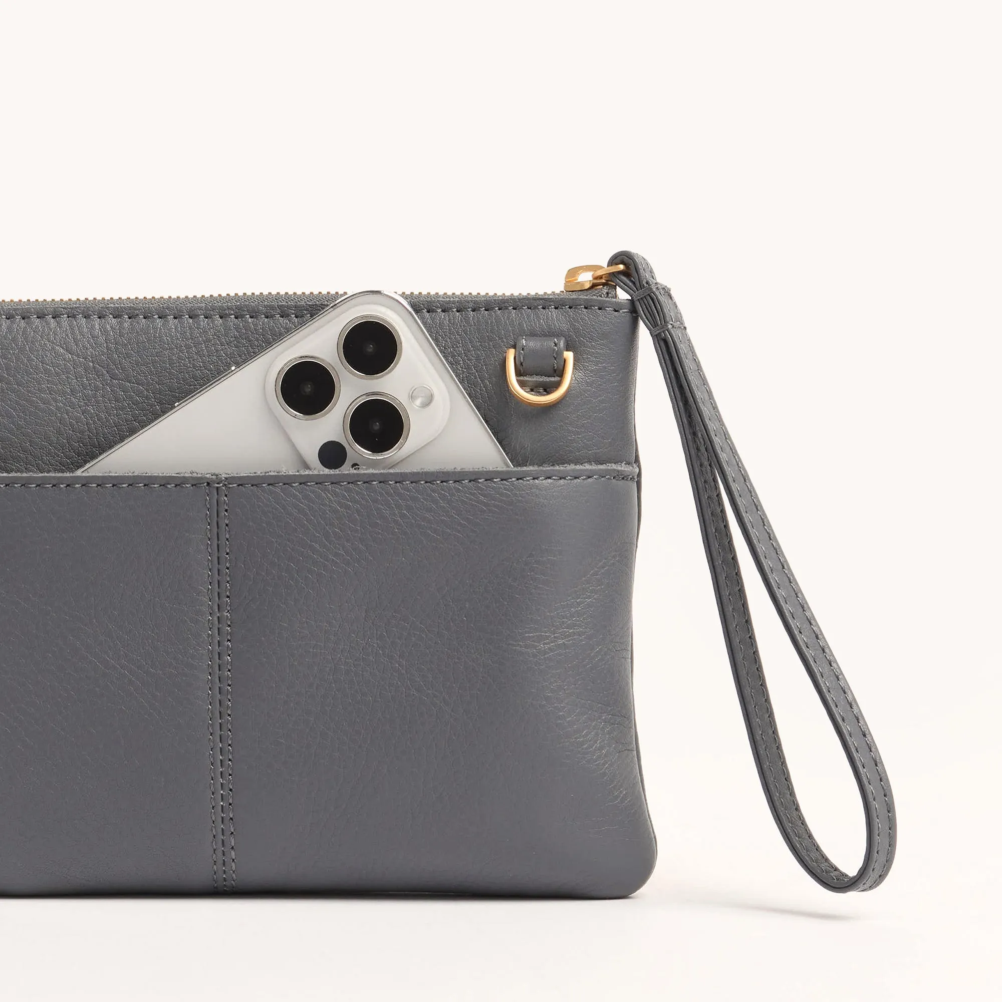 Nash Small | Sonnet Grey/Brushed Gold