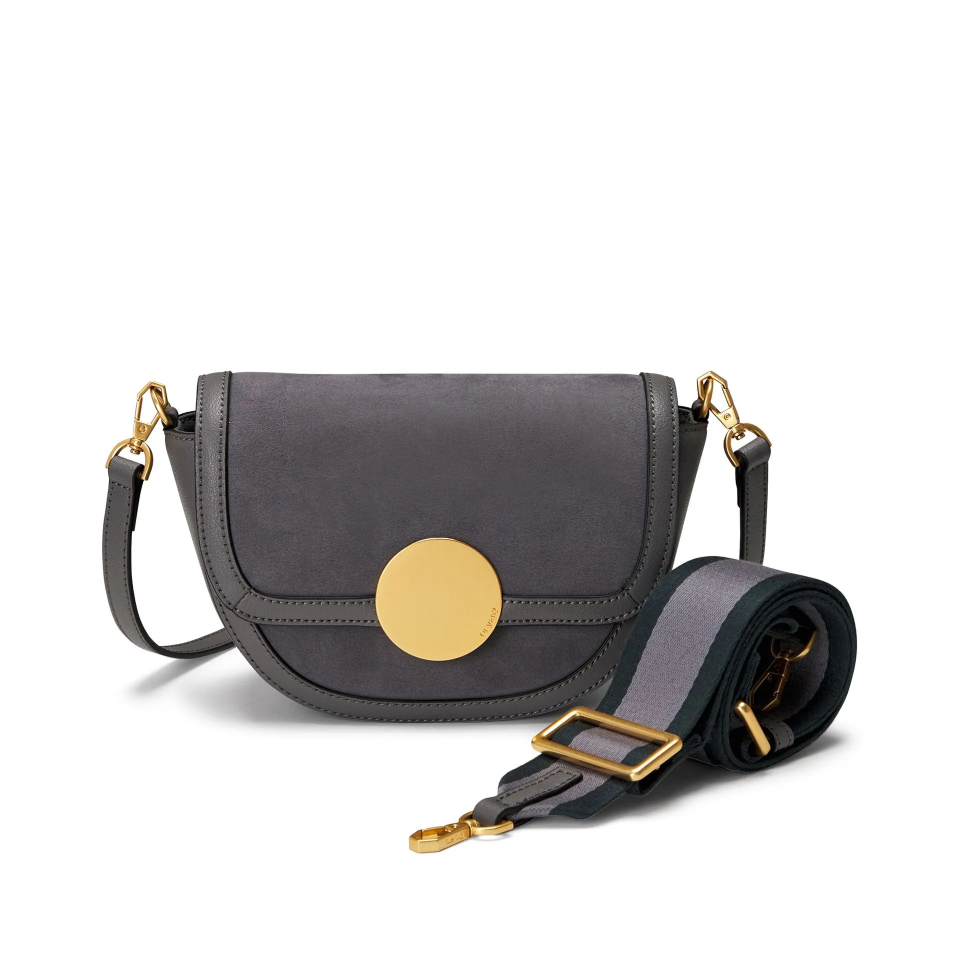 Oryany Lottie Eco Suede Crossbody - Small Crossbody