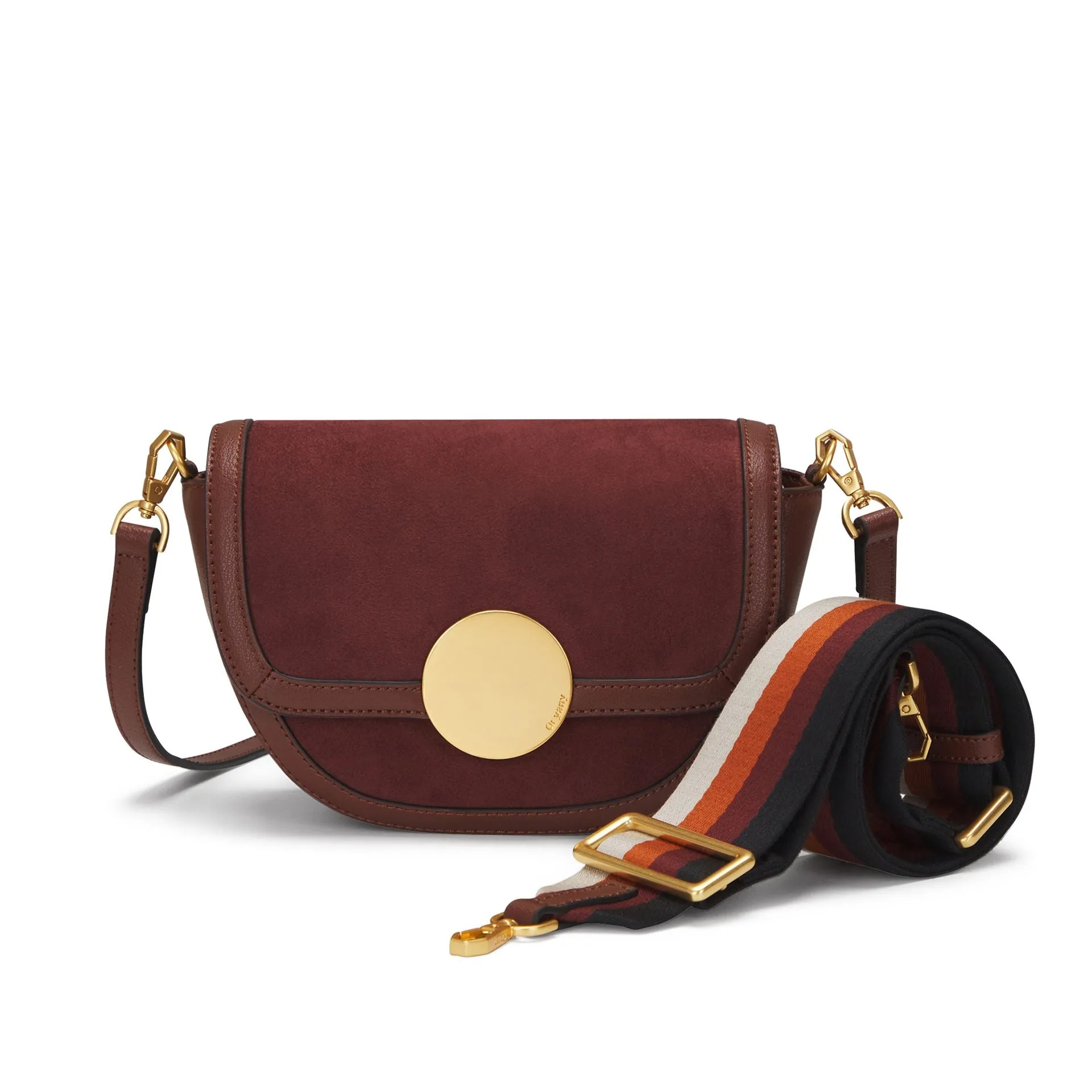 Oryany Lottie Eco Suede Crossbody - Small Crossbody