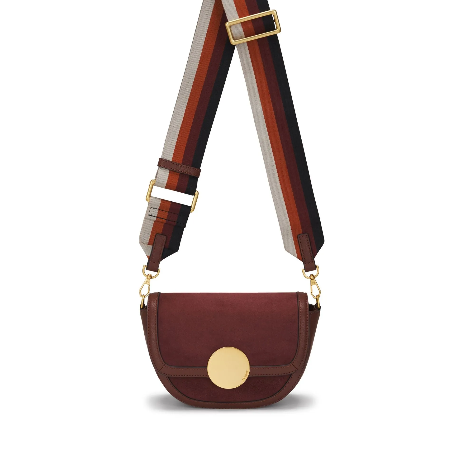 Oryany Lottie Eco Suede Crossbody - Small Crossbody