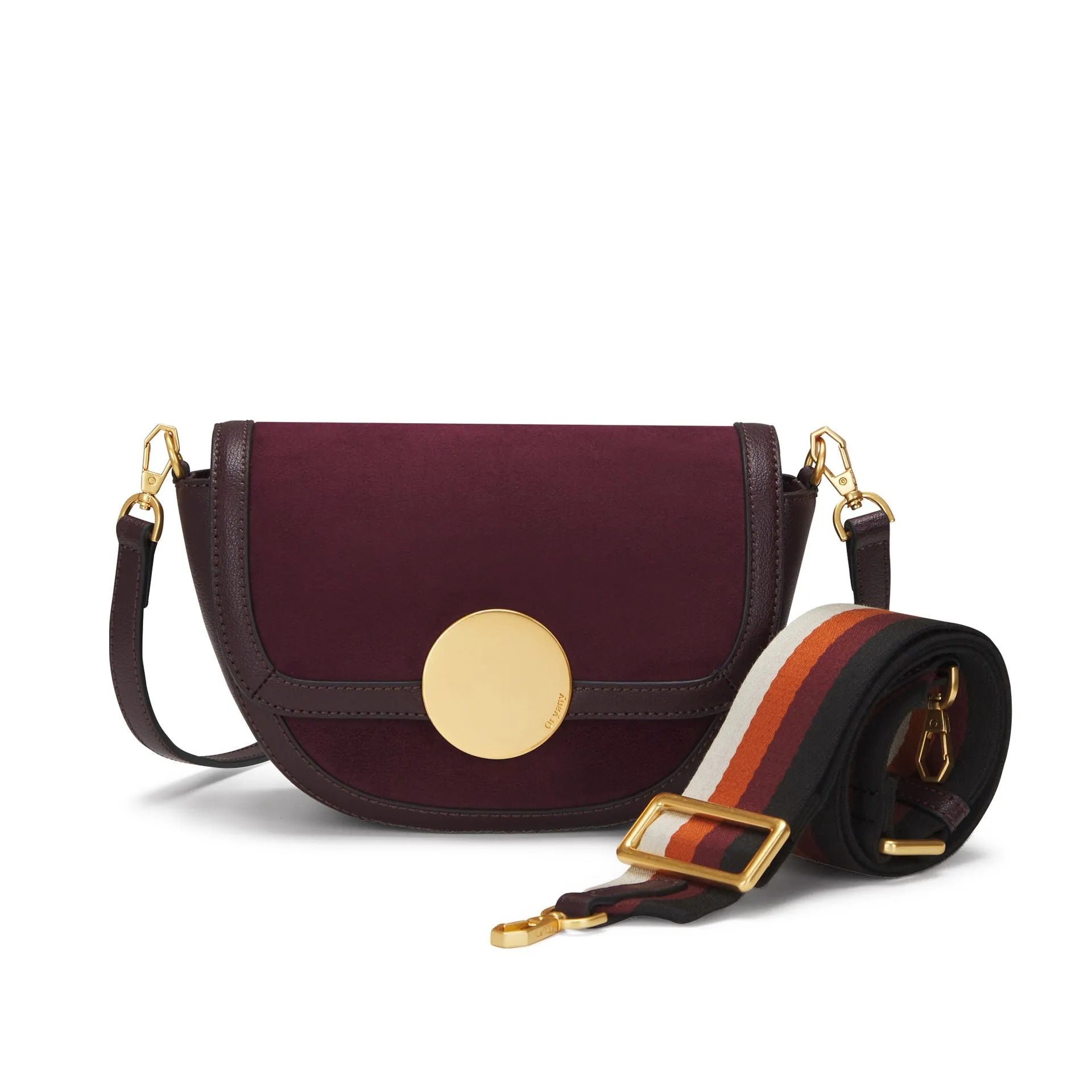 Oryany Lottie Eco Suede Crossbody - Small Crossbody