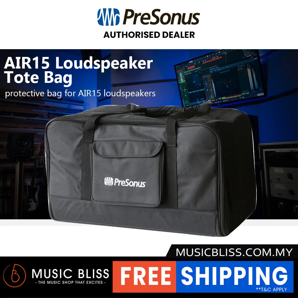 PreSonus Shoulder Tote Bag for AIR15 Loudspeaker