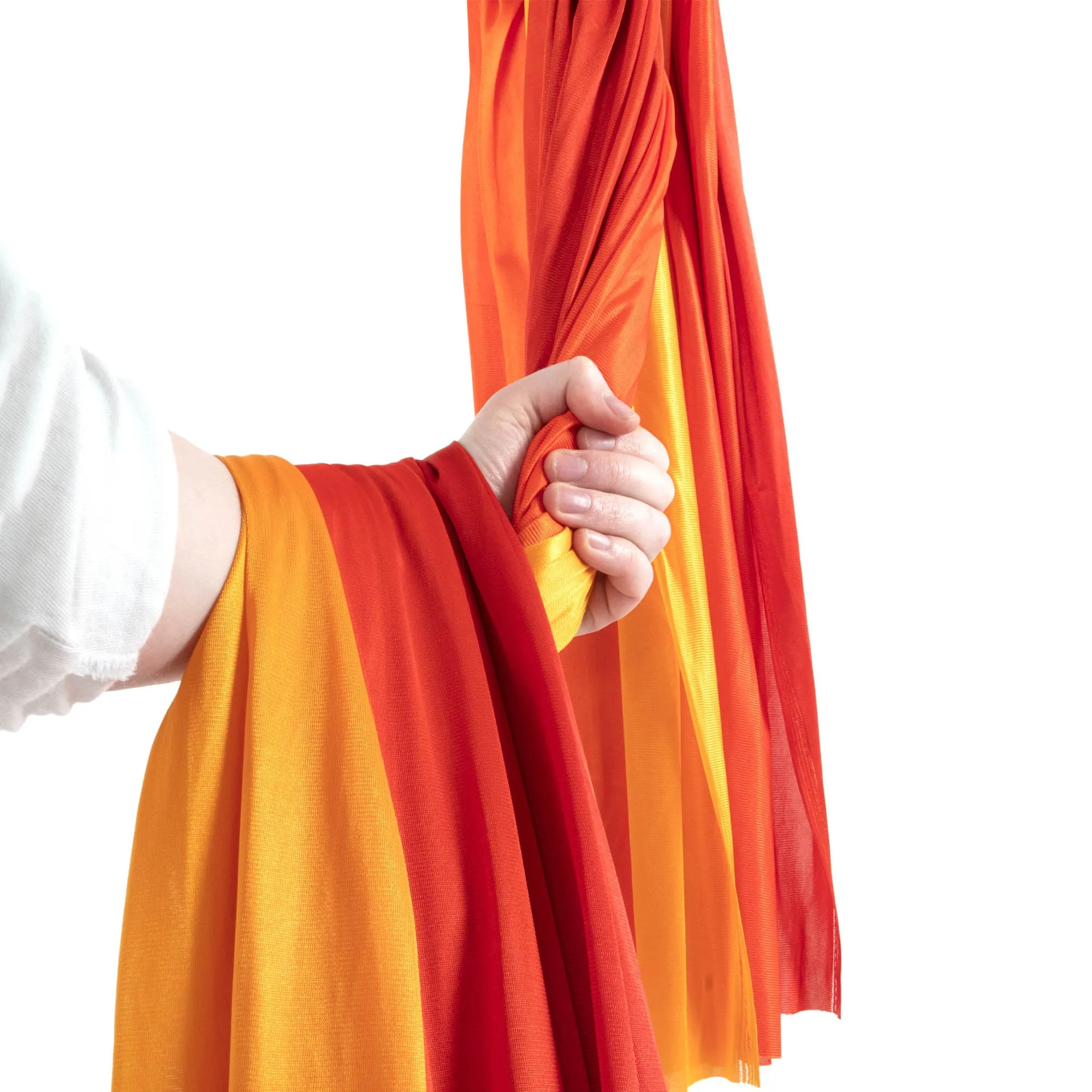 Prodigy Multicoloured 20ft / 6m Aerial Yoga Hammocks - Includes O-rings