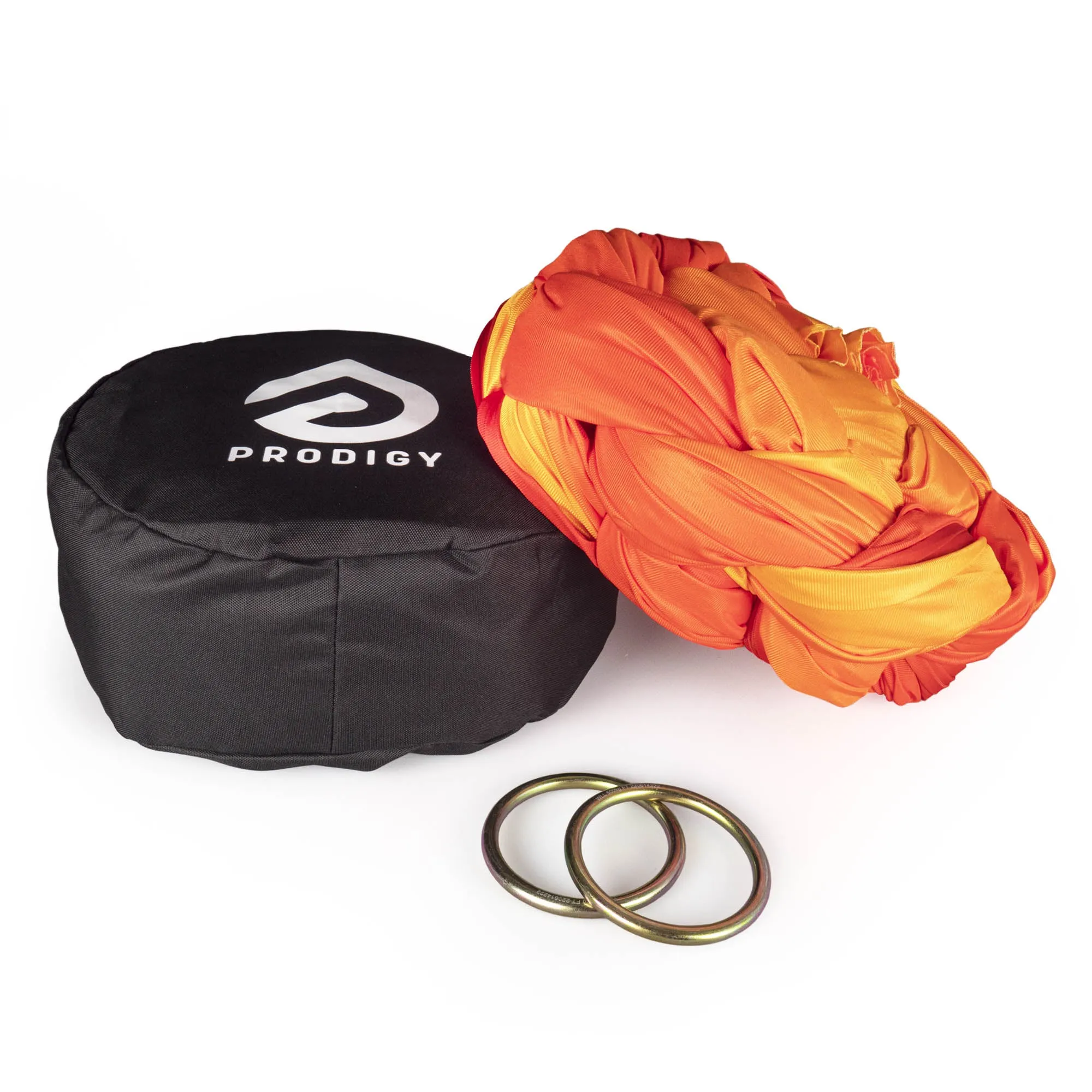 Prodigy Multicoloured 20ft / 6m Aerial Yoga Hammocks - Includes O-rings