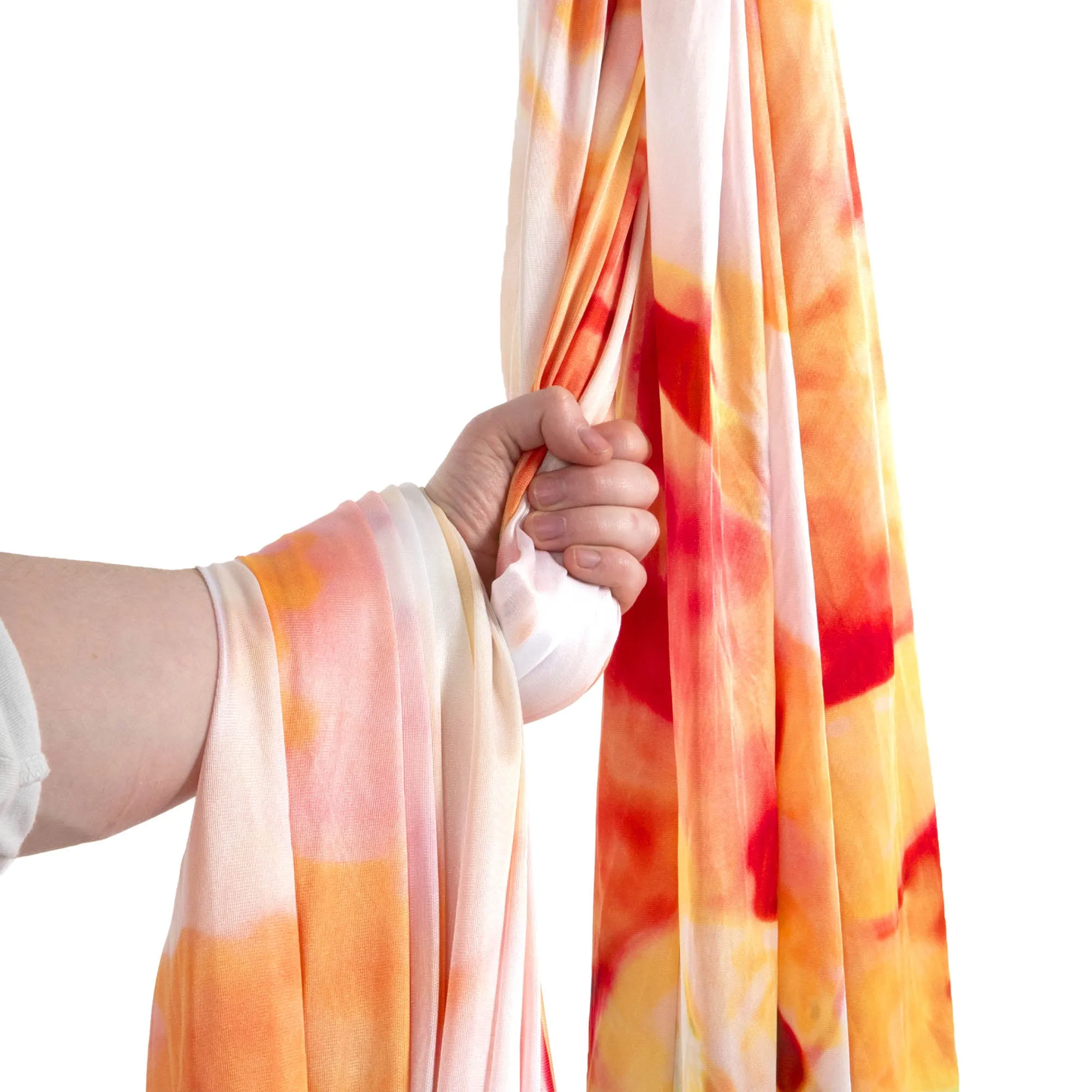 Prodigy Multicoloured 20ft / 6m Aerial Yoga Hammocks - Includes O-rings