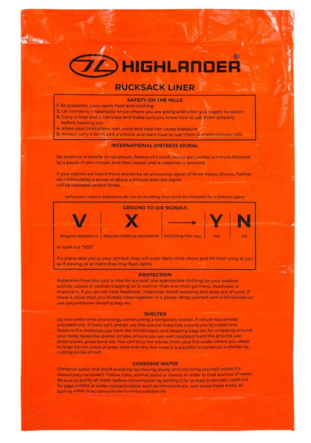 Rucksack Liner
