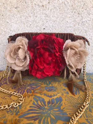 Selva Red Clutch