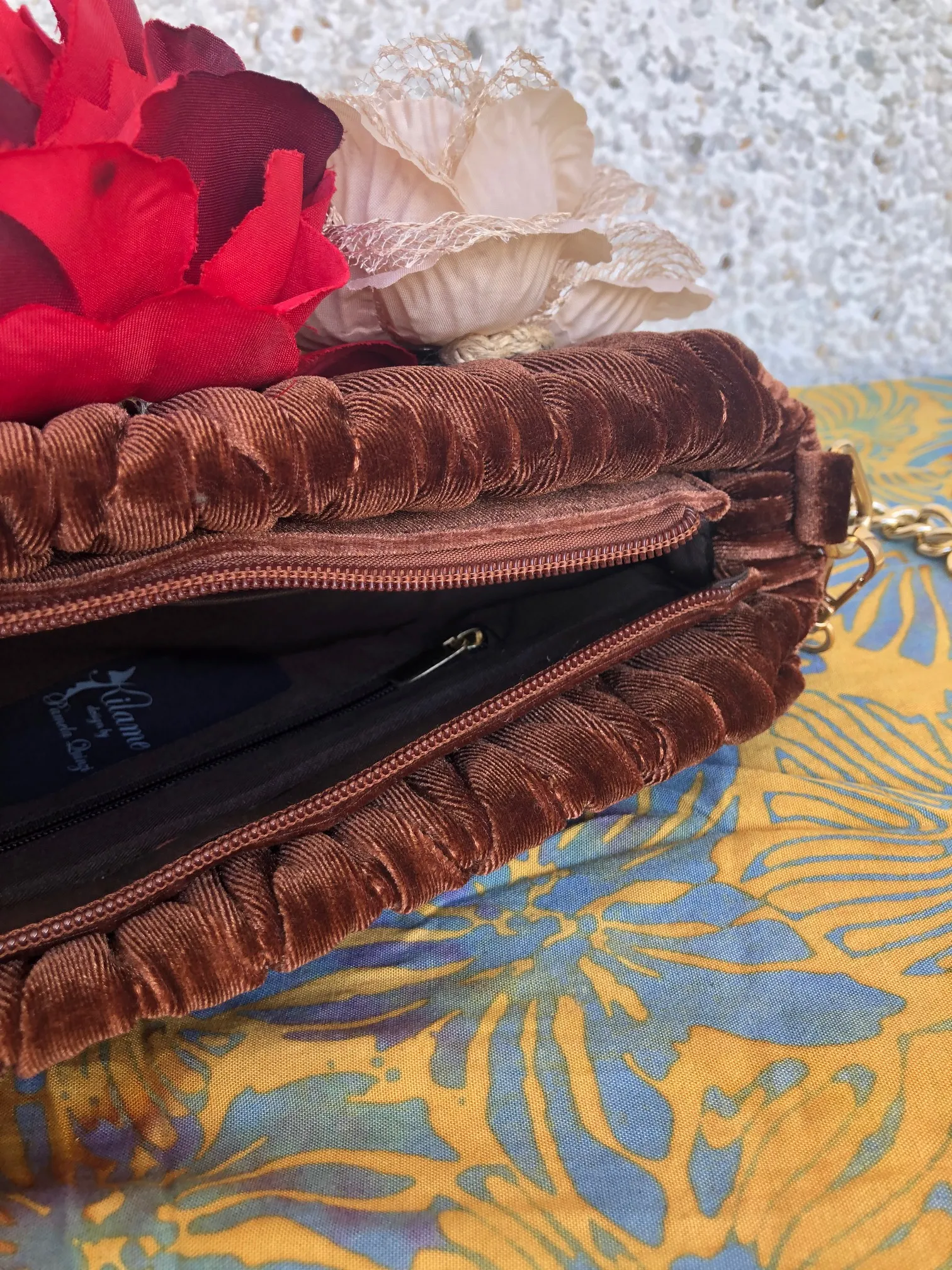 Selva Red Clutch