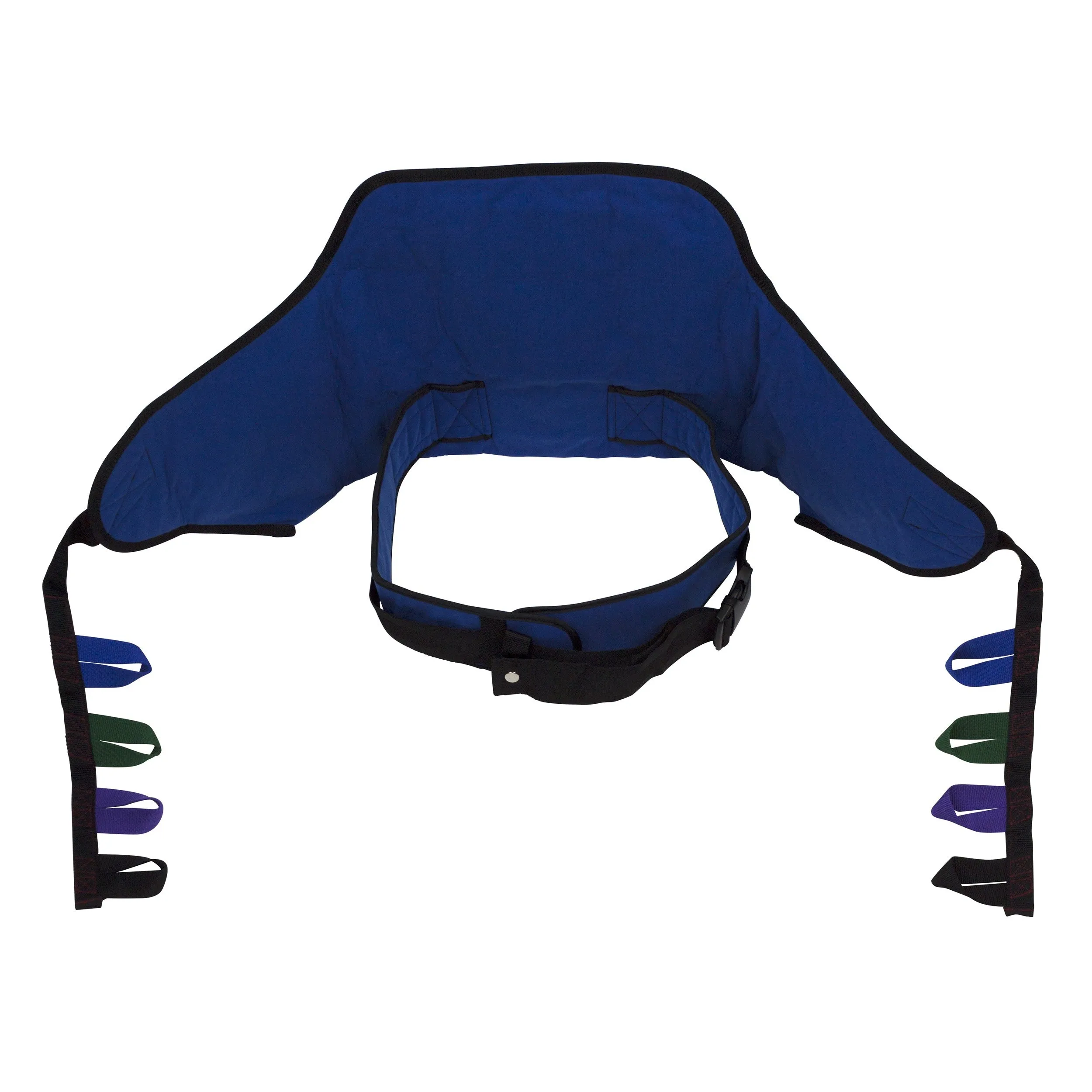Sling Sit-to-Stand Blue 440lb Capacity For Electric Lifts by Dynarex
