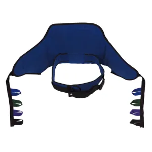 Sling Sit-to-Stand Blue 440lb Capacity For Electric Lifts by Dynarex