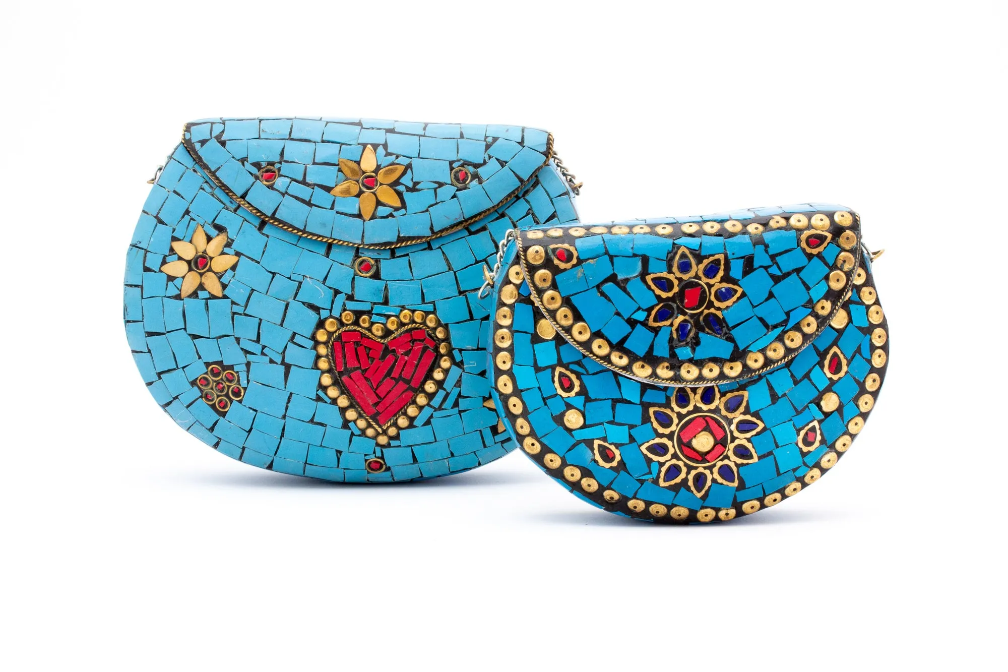 Small Himalayan Stone Clutches | More Colors Available