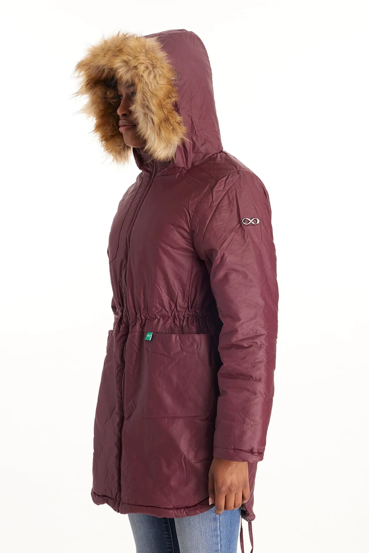 Sofia Waxed Shell 3 in 1 Maternity Parka From Moderneternity