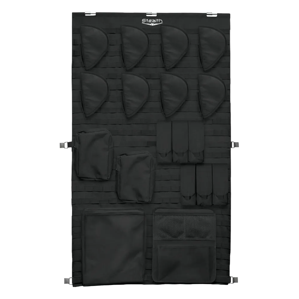 Stealth Large Molle Gun Safe Door Panel Organizer
